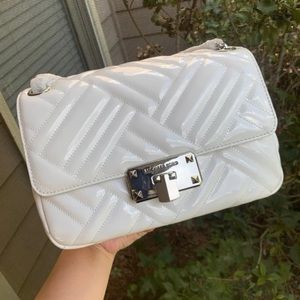 NWT Michael Kors White Peyton handbag